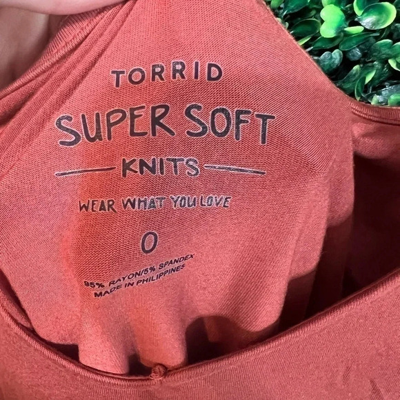 Torrid Super Soft Knits Tank - size 0 (Large 12) - Picture 3 of 7